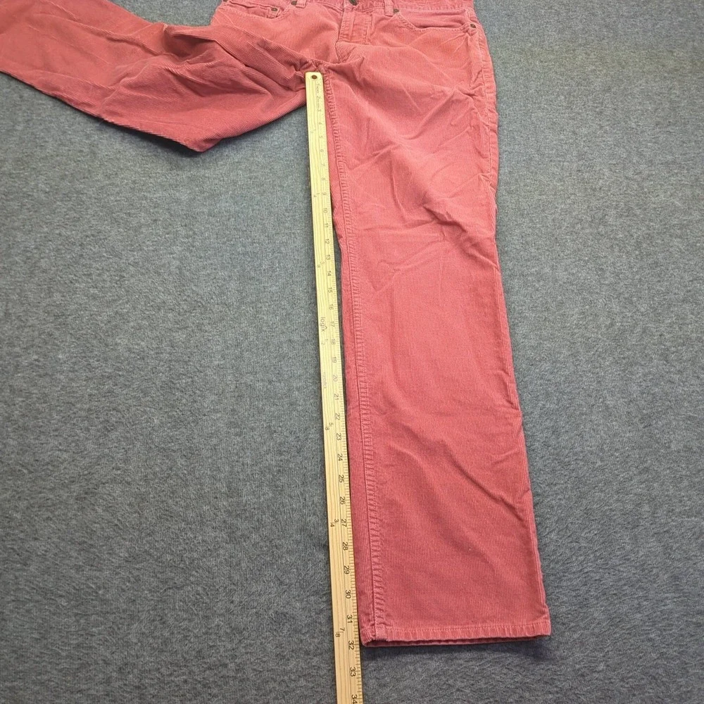Polo Ralph Lauren Jeans 31x32 Red Corduroy Classic Straight Preppy‎ Casual